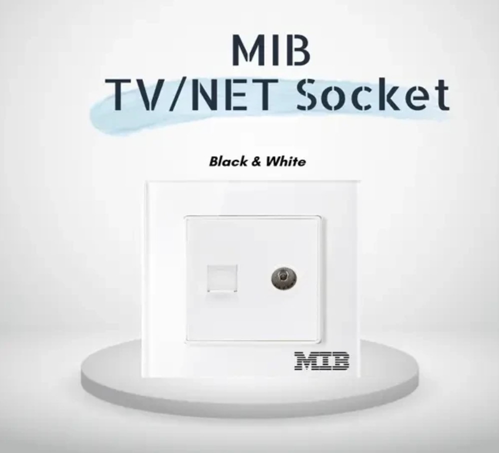 Telephone + Net Socket MIB Series