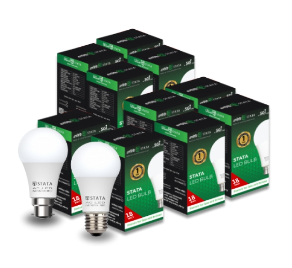 (10 PCS) STATA 18W LED BULB